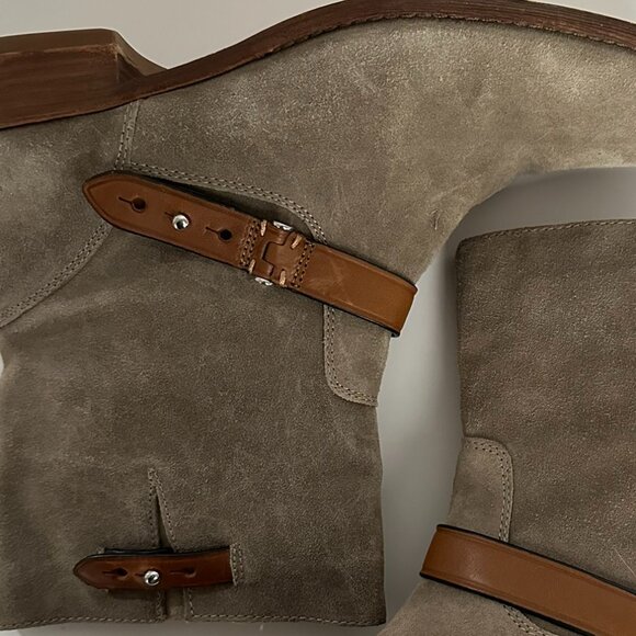 Coach Amy slate suede western boot size 9 - Picture 3 of 10